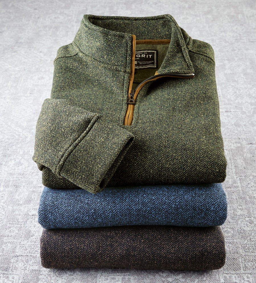 True Grit True Grit Herringbone Pullover Best