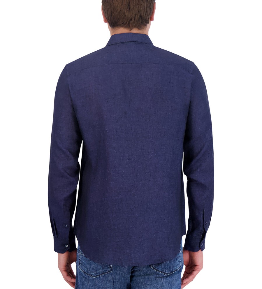 Robert Graham Robert Graham Long Sleeve Baradero Shirt Navy Online