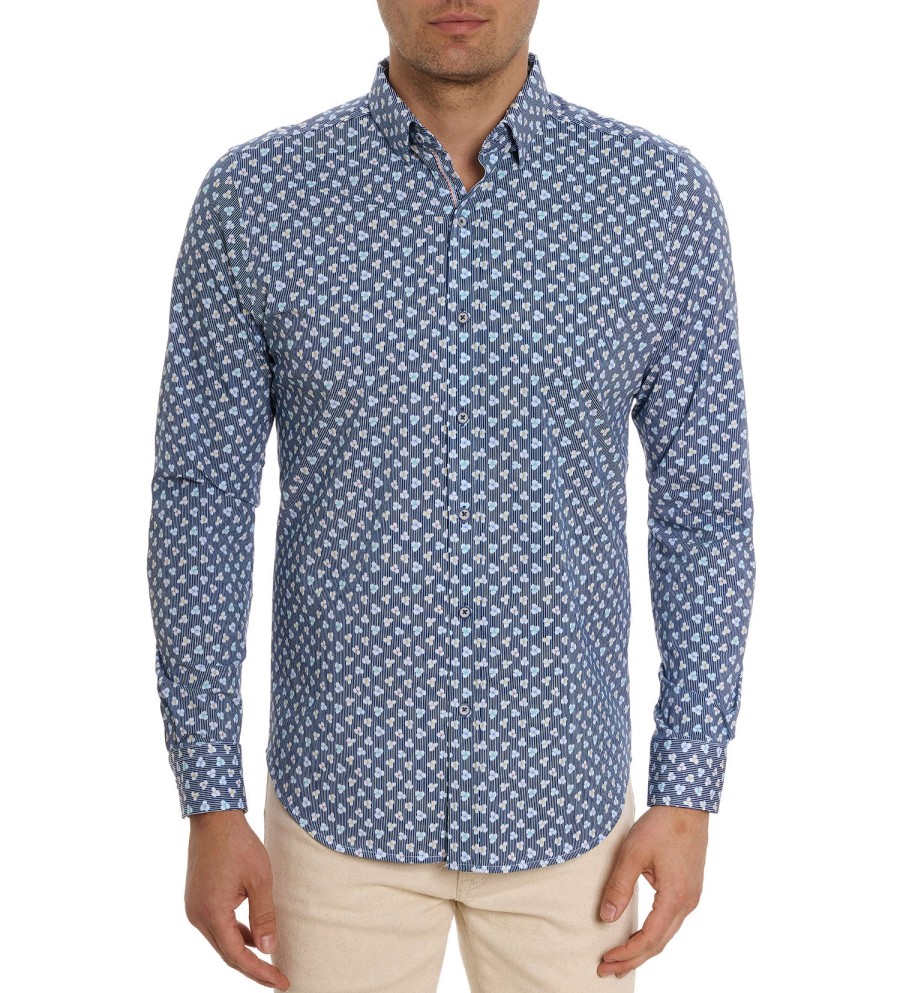 Robert Graham Robert Graham Long Sleeve Senan Knit Shirt Multi Online