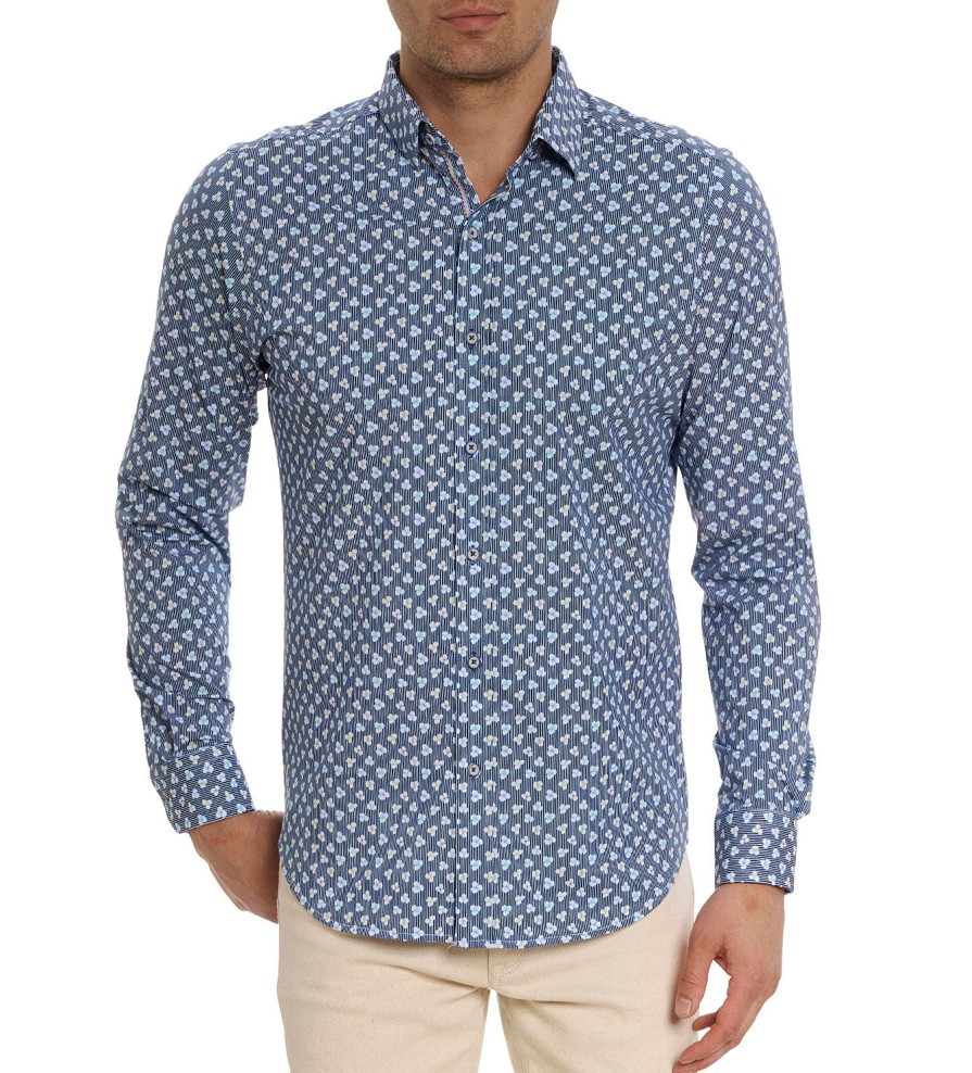 Robert Graham Robert Graham Long Sleeve Senan Knit Shirt Multi Online