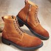 Magnanni Magnanni Lawton Suede Boots Cognac Online