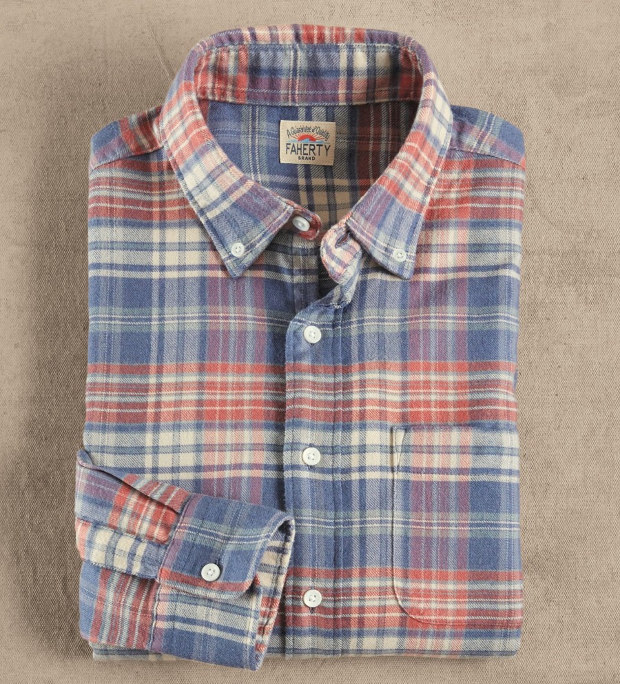 Faherty Faherty The All Time Plaid Shirt Autumn Plaid Hot