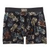 SAXX Saxx Vibe Friday Night Camo Boxer Briefs Black Hot