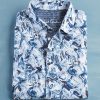 Robert Graham Robert Graham Occasio Fauna Short Sleeve Shirt Blue Best