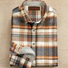 Patrick James Patrick James Plaid Flannel Long Sleeve Shirt Multi Wholesale