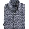 Bugatchi Bugatchi Floral Starburst Shirt Midnight Wholesale