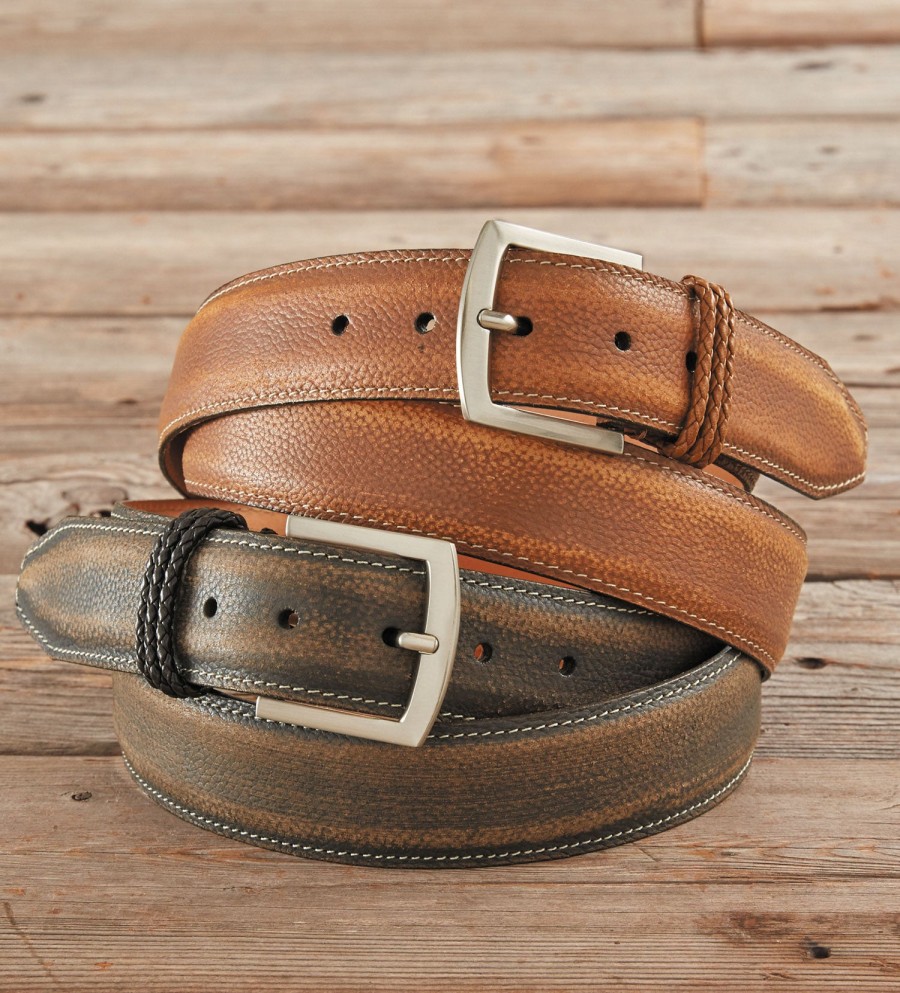 Martin Dingman Martin Dingman Bermuda Braid Belt Old Saddle Online