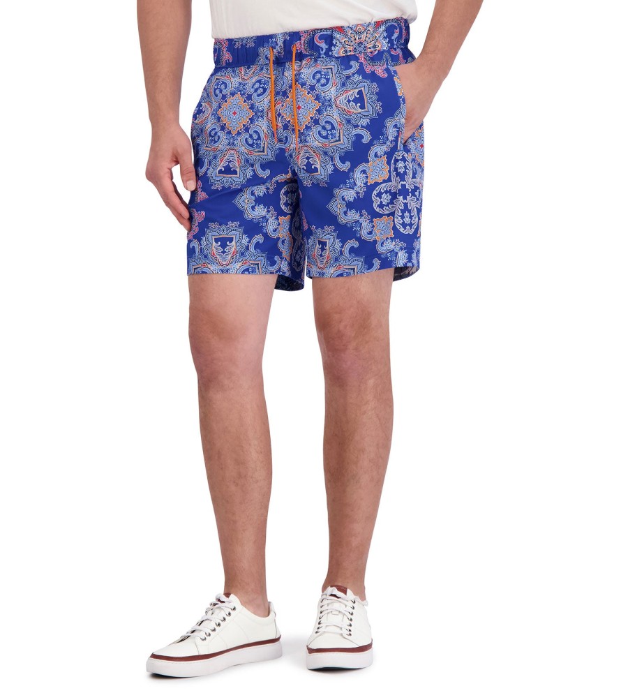 Robert Graham Robert Graham Loki Woven Swim Trunks Hot