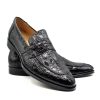 Zelli Zelli Roma Genuine Crocodile Slip-On Loafer Hot