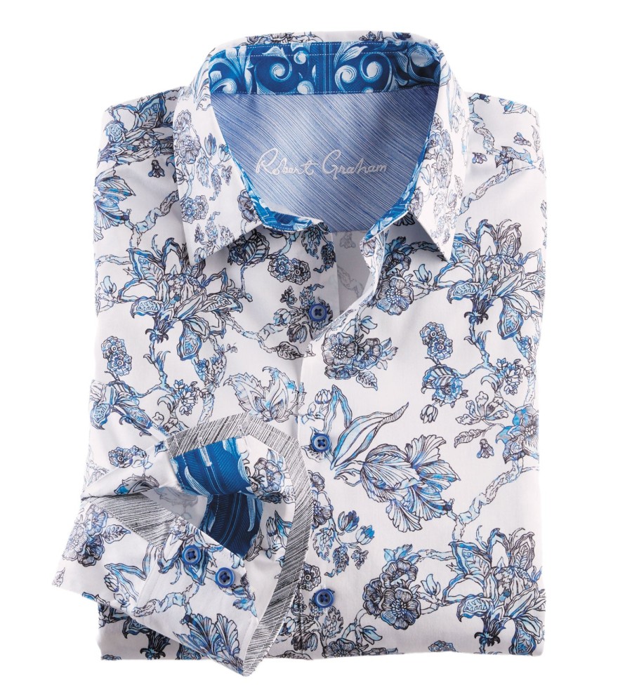 Robert Graham Robert Graham Sea Bloom Long Sleeve Shirt Multi Online