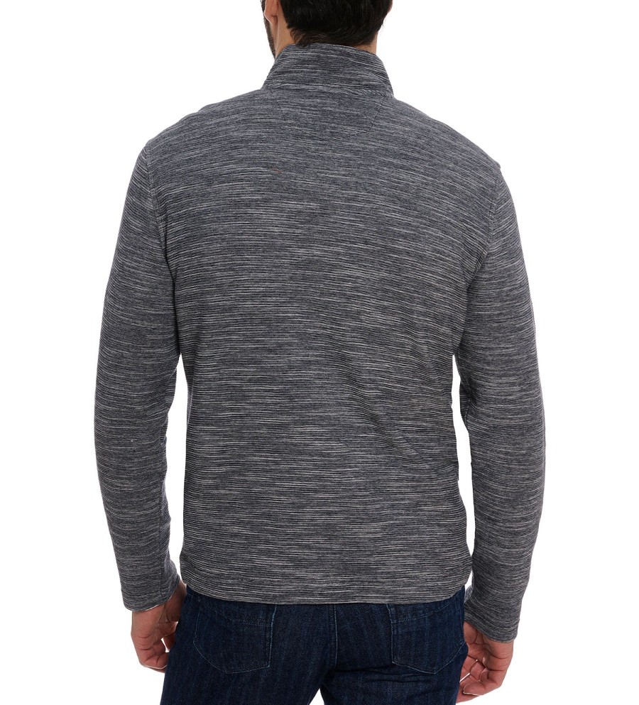 Robert Graham Robert Graham Long Sleeve Tablas Knit Top Black Online