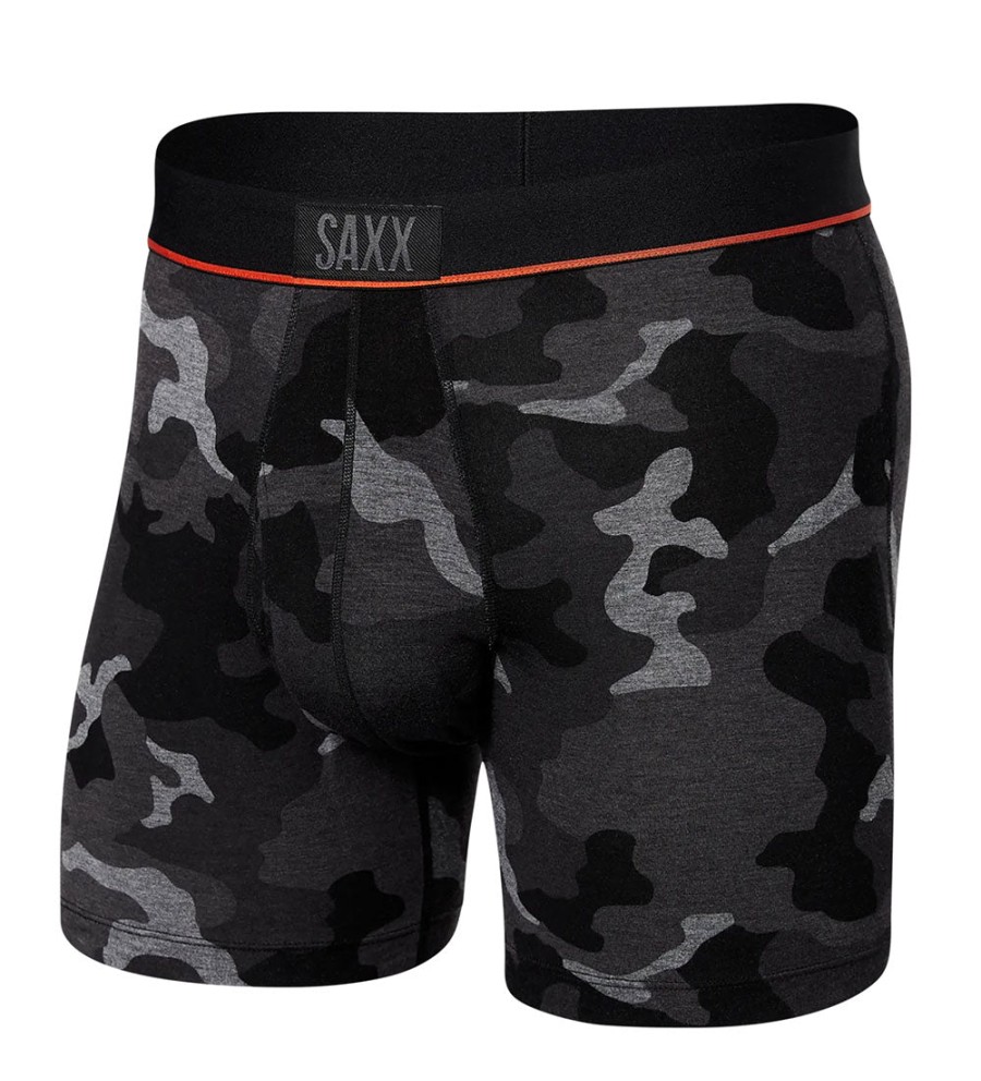 SAXX Saxx Ultra Camo Boxer Briefs Black Clearance