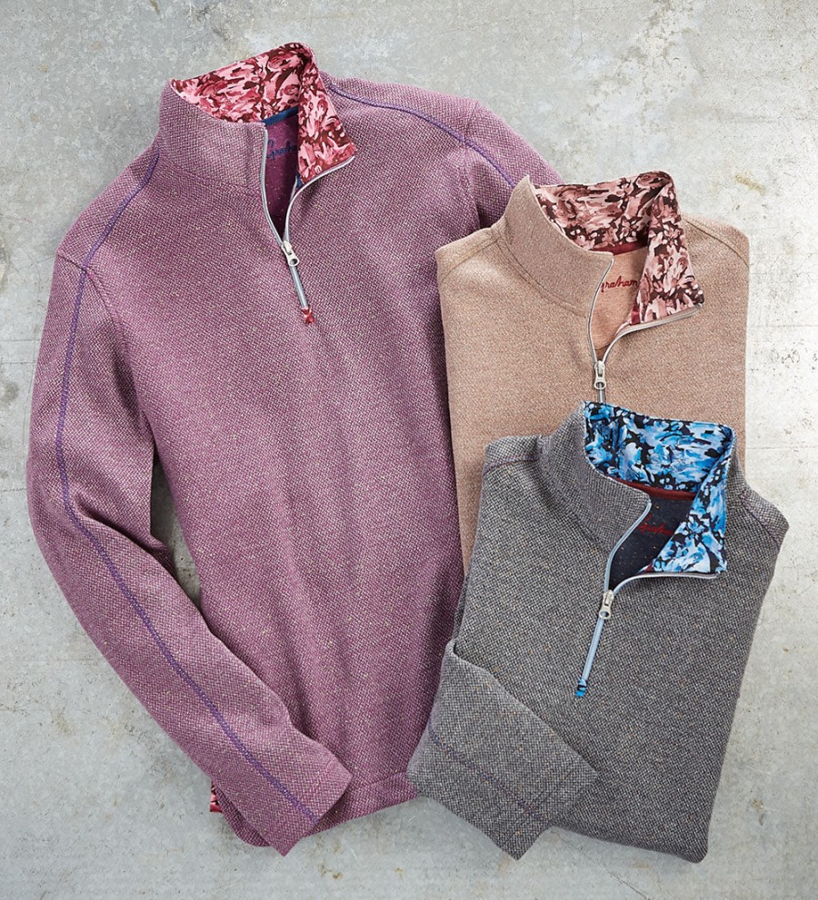 Robert Graham Robert Graham Greensboro Quarter-Zip Pullover Online