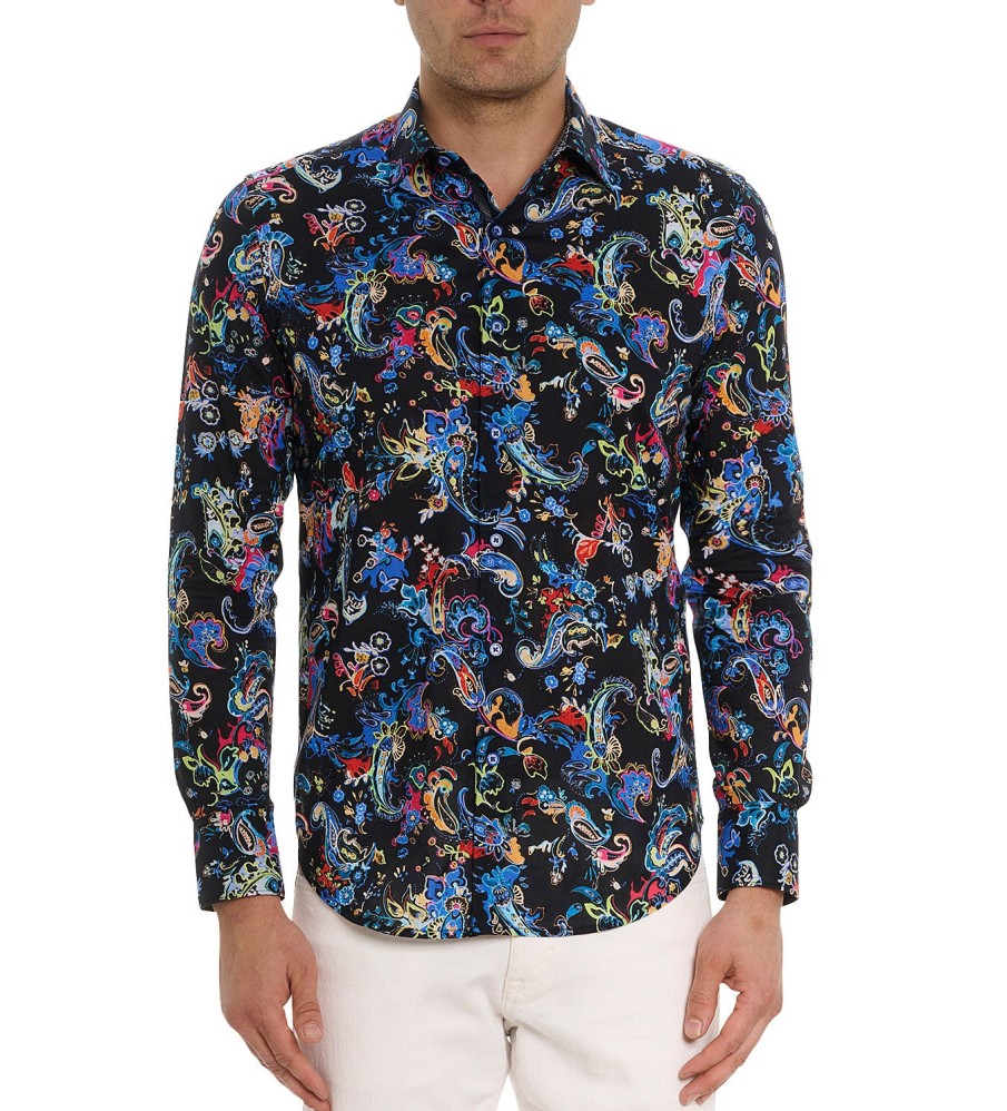 Robert Graham Robert Graham Long Sleeve Electric Reef Shirt Multi Wholesale