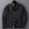 Reserve Reserve Cardigan Charcoal Wholesale