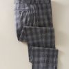 Reserve Reserve Comfort "Eze" Glen Plaid Pants Charcoal New