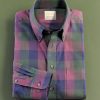 Viyella Viyella Green Check Shirt Green/Multi New