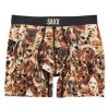 SAXX Saxx Vibe Dogs Boxer Briefs Black New