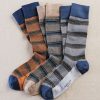 Marcoliani Marcoliani Pique Stripe Socks Hot