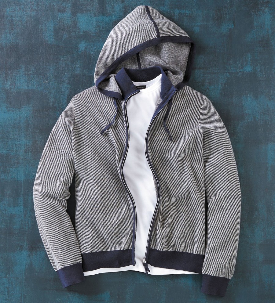 Robert Graham Robert Graham Dante Hoodie Navy Wholesale