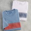 Faherty Faherty Surf Stripe Tee Hot