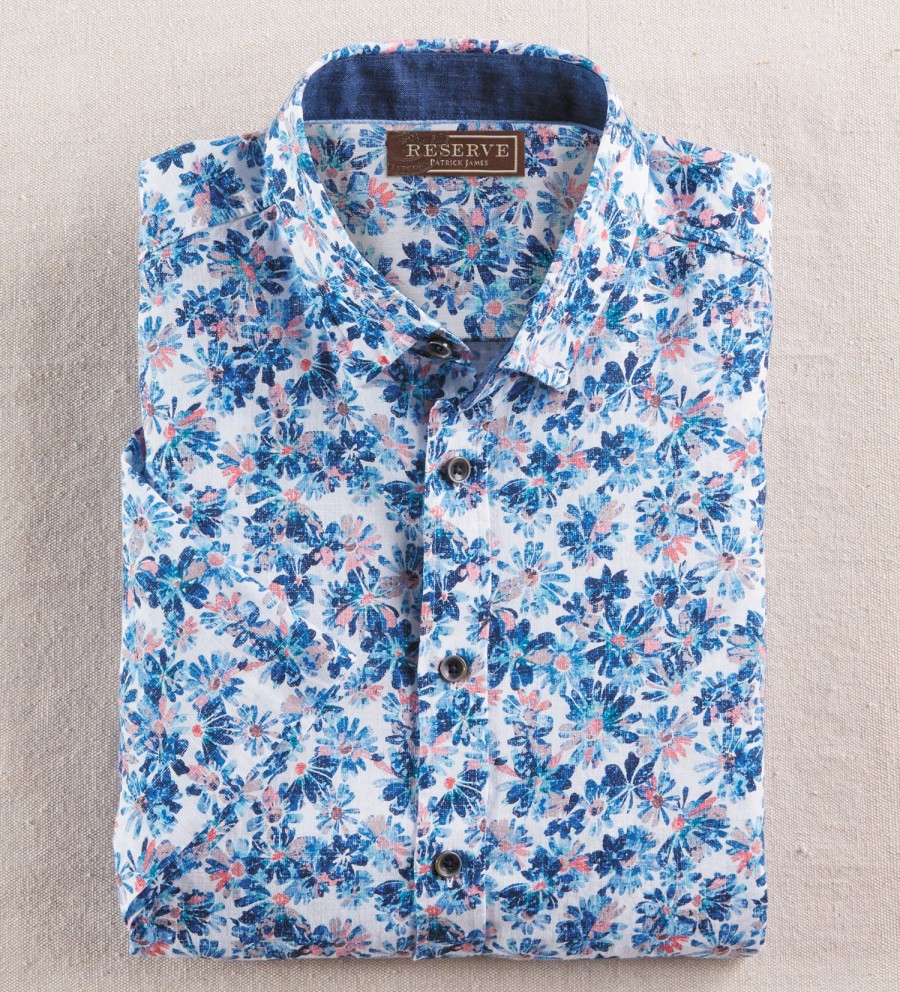 Reserve Reserve Floral Shirt Blue Best