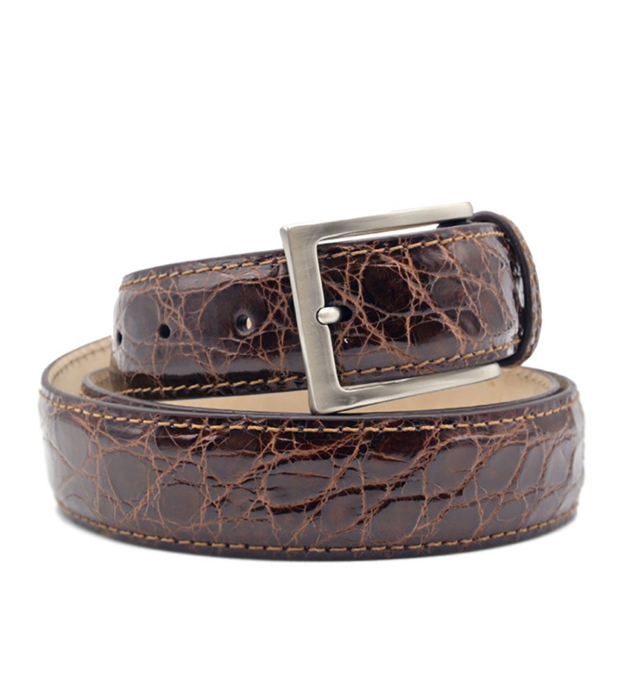 Zelli Zelli Genuine Crocodile Belt New