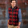 Peter Millar Peter Millar Buffalo Check Quilt Jacket Claret Best