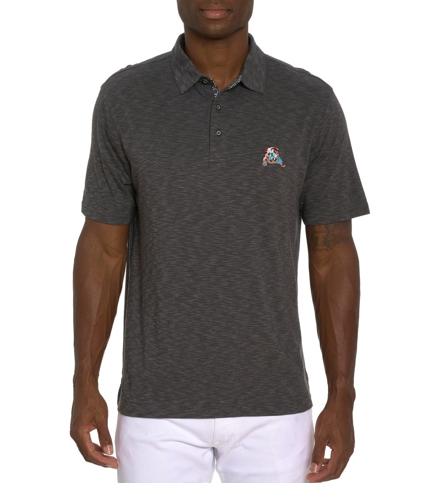 Robert Graham Robert Graham Short Sleeve Vandam Knit Polo Hot