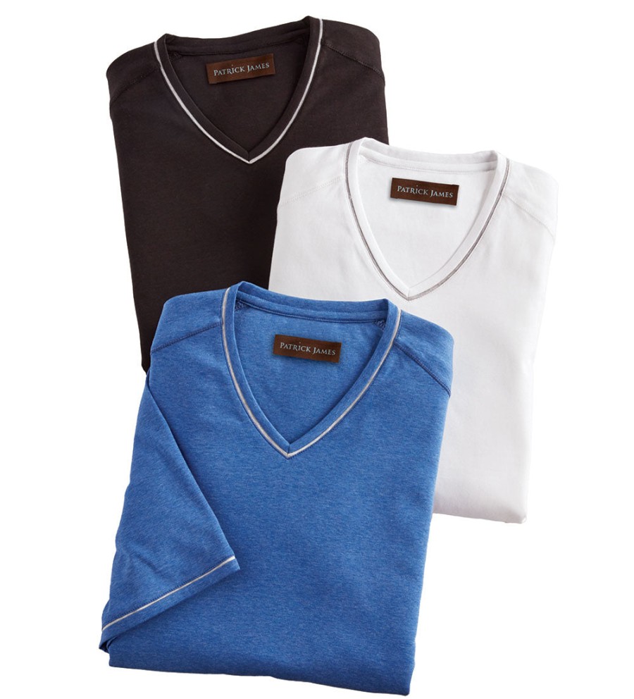 Patrick James Patrick James Cotton V-Neck Wholesale