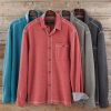 True Grit True Grit Melange Fleece Big Shirt Wholesale