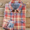 True Grit True Grit Red Rock Shirt Red/Indigo Best