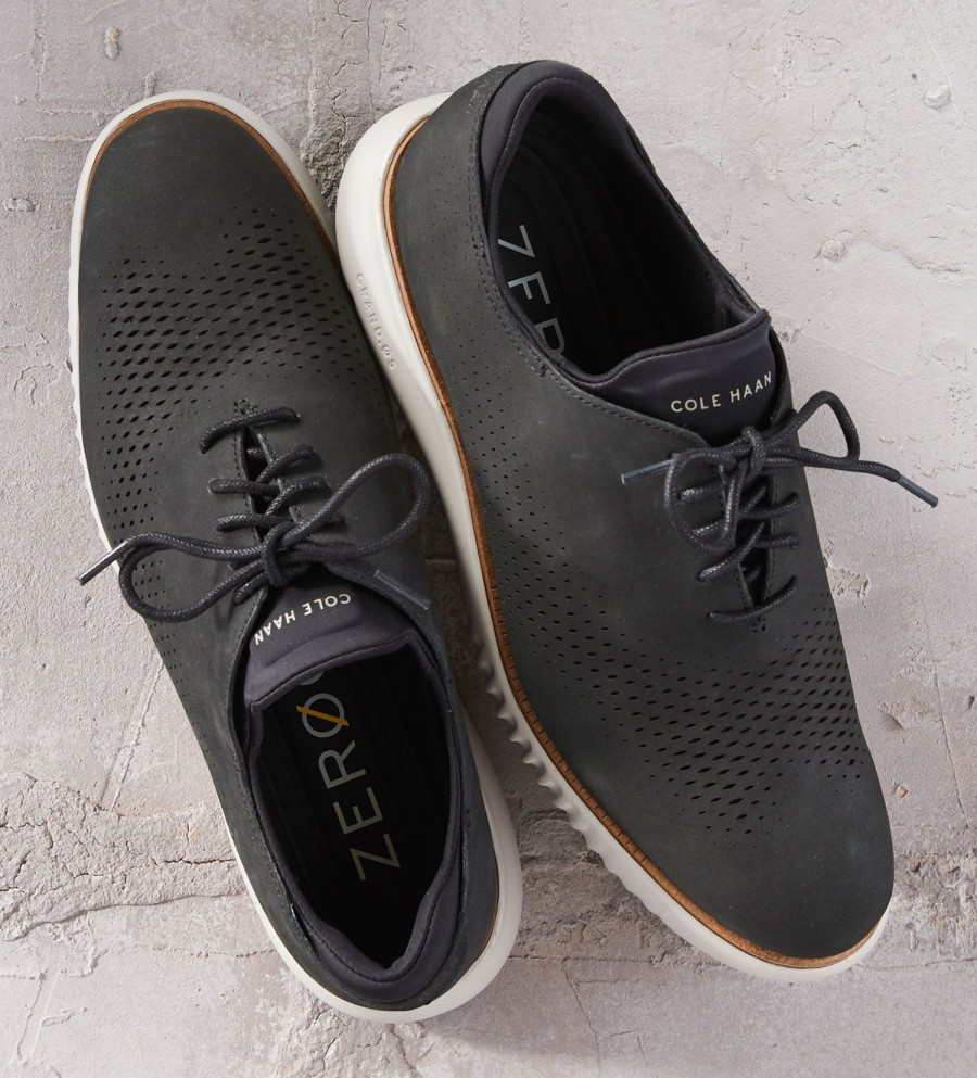 Cole Haan Cole Haan 2.Zerogrand Oxfords Black/Nubuck Grey Clearance