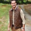 Patrick James Patrick James Yellowstone Vest Light Brown Hot