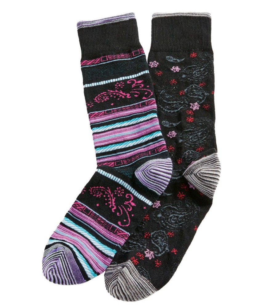 Robert Graham Robert Graham Damocloid Anklet Sock Black Hot