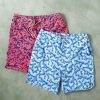 Johnnie-O Johnnie-O Barbuda Swim Trunks Malibu Red New