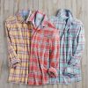 True Grit True Grit Bahama Plaid Shirt New