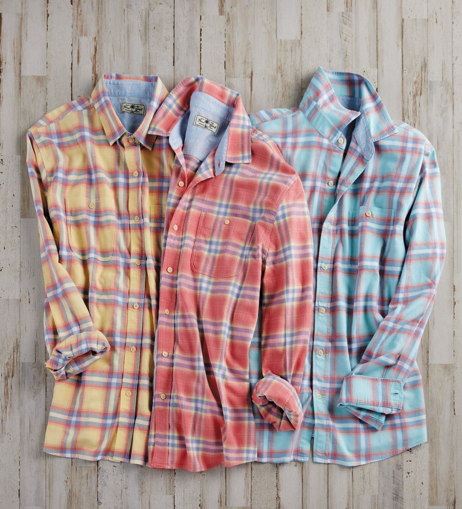 True Grit True Grit Bahama Plaid Shirt New