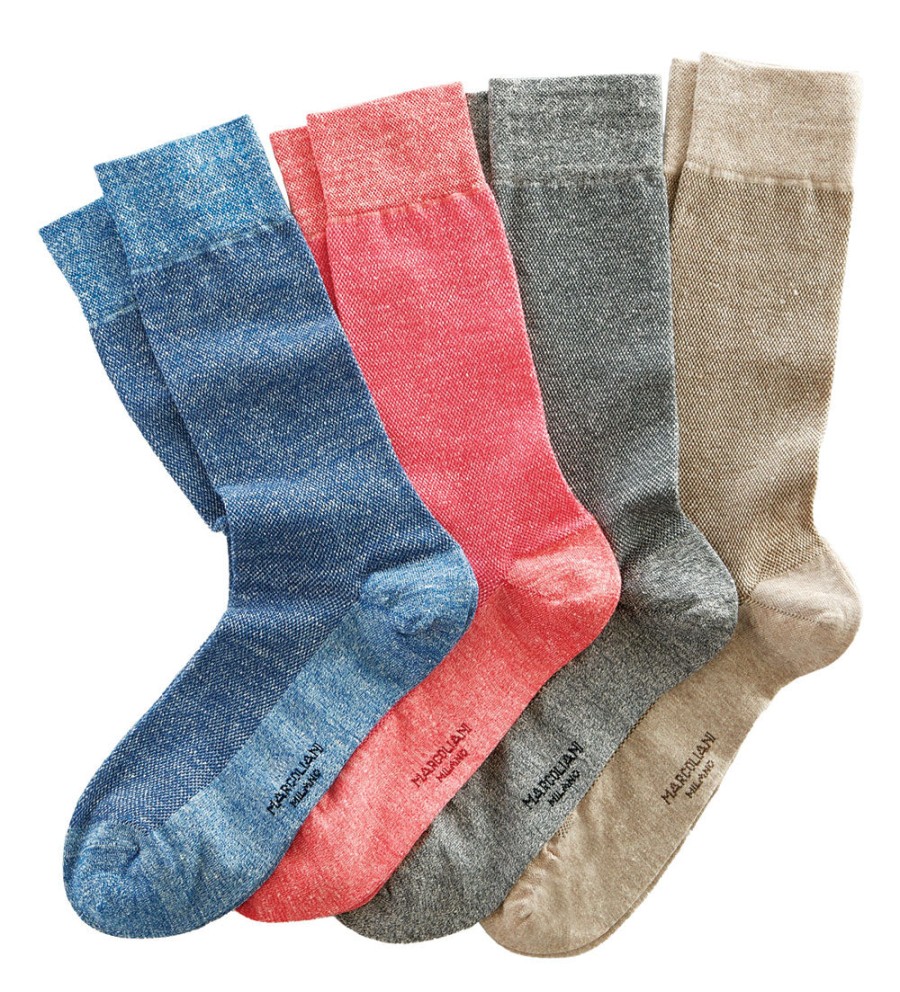 Marcoliani Marcoliani Pique Marl Socks Clearance