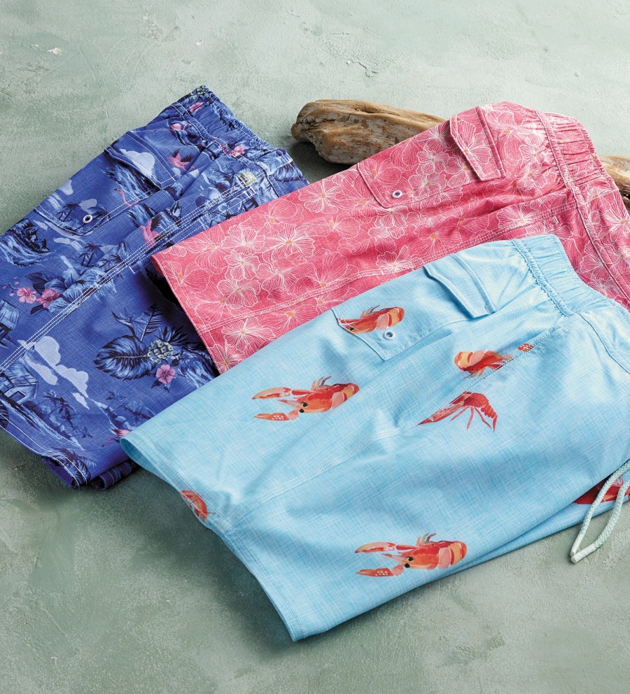 Johnnie-O Johnnie-O Toma Lobster Swim Trunks Baja Hot