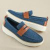 Cole Haan Cole Haan Grandpro Topspin Penny Loafers Ensign Blue Wholesale