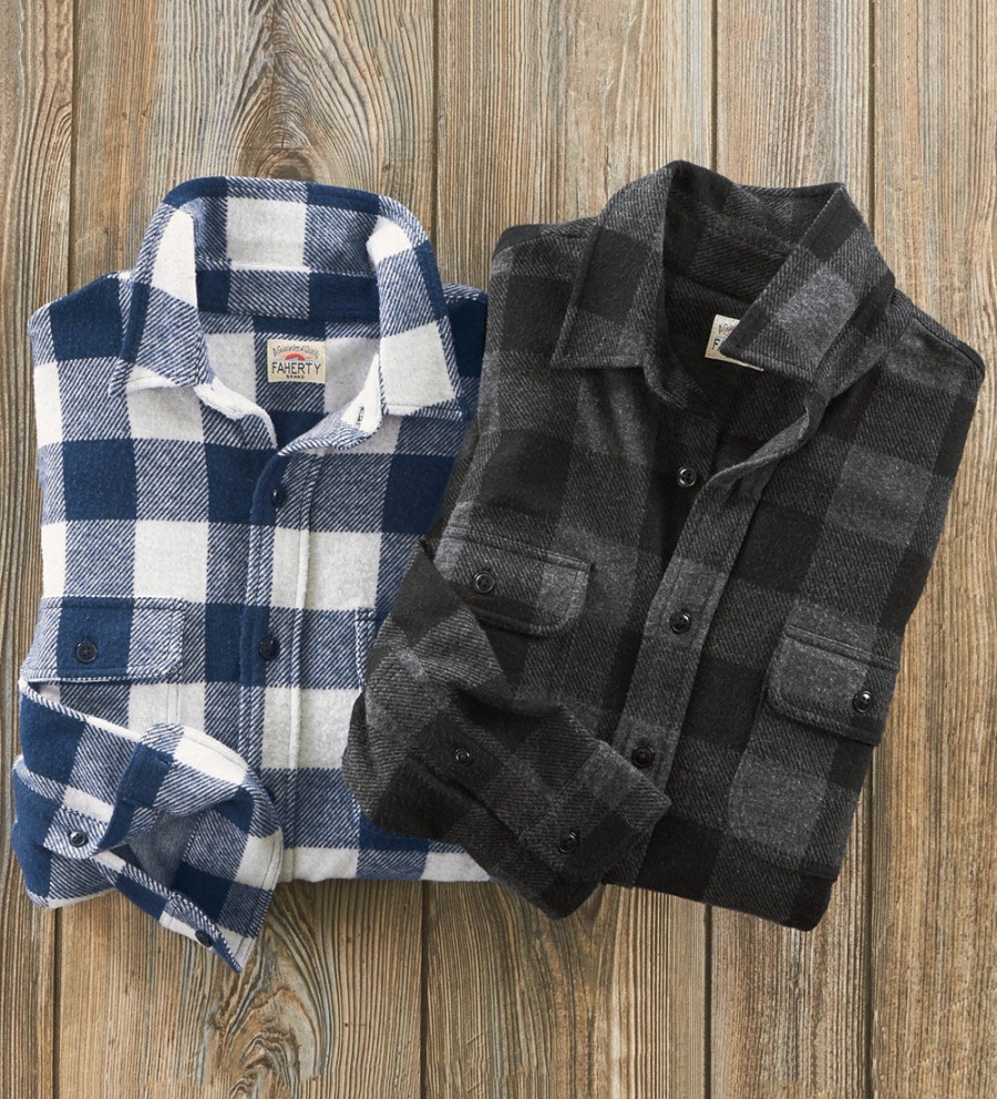 Faherty Faherty Buffalo Check Legend Sweater Shirt Online