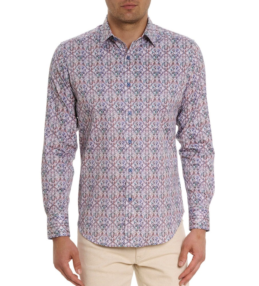 Robert Graham Robert Graham Long Sleeve Caracas Woven Shirt Multi Wholesale