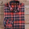 Patrick James Patrick James Plaid Flannel Shirt Multi Wholesale