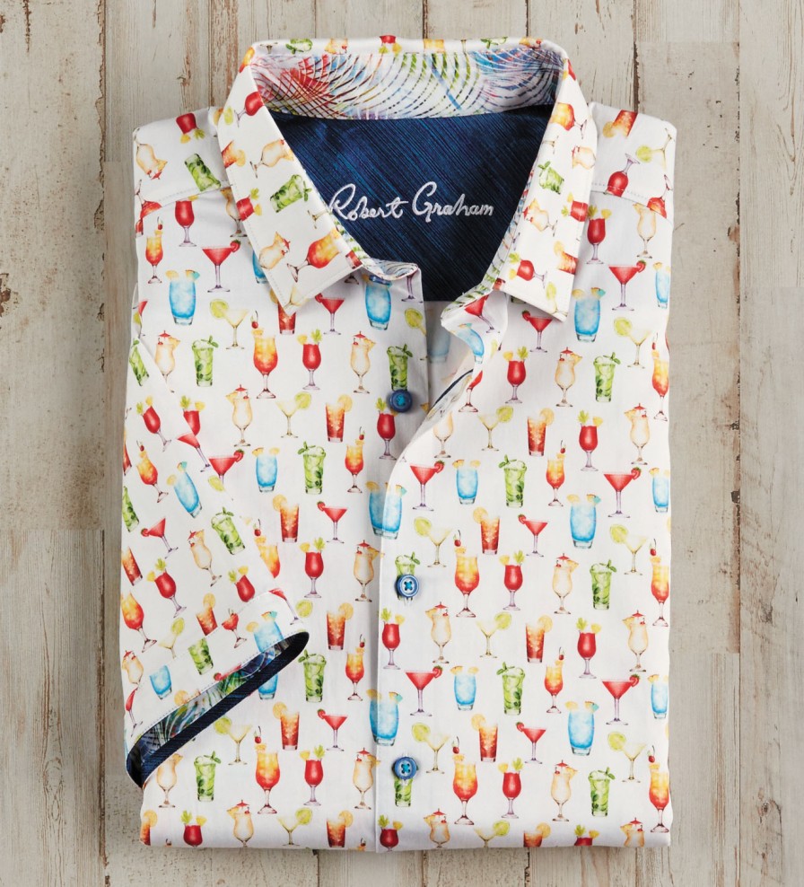 Robert Graham Robert Graham Mixed Drinks Shirt Multi Online