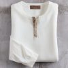 Reserve Reserve Cashmere Blend Henley Pure New